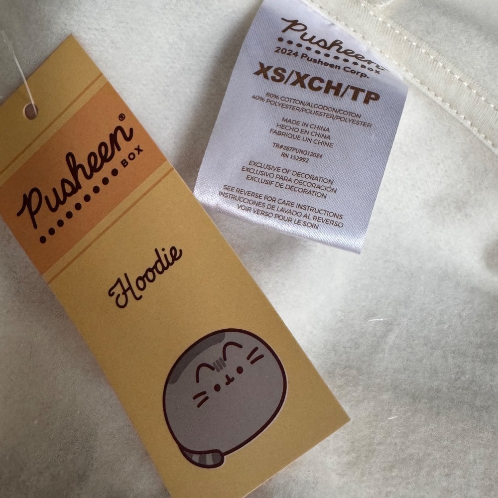 Pusheen Zip-up Hoodie - Carb Club - Picture 4 of 8